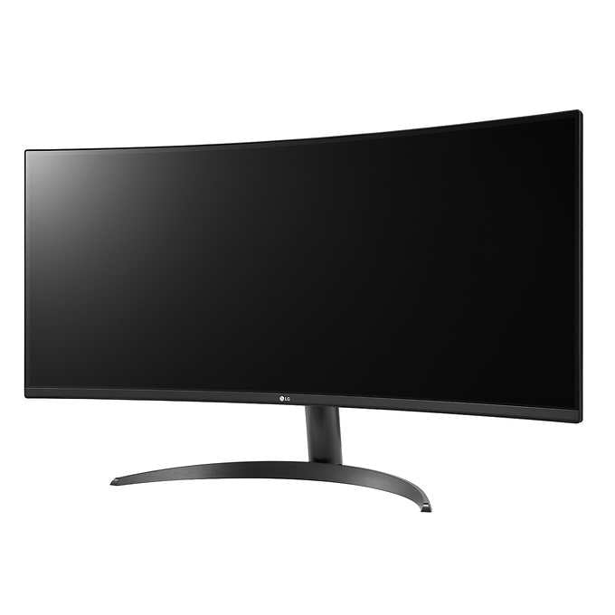 Open Box - LG 34WR50QC-B UltraWide Curved 34" WQHD VA Monitor with AMD FreeSync