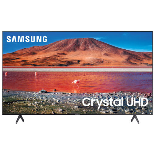 Samsung 58" 4K UHD HDR LED Tizen Smart TV (UN58TU7000FXZC) - Titan Grey - Brand New