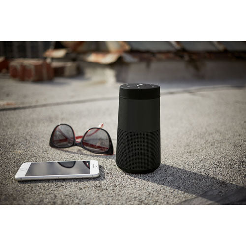 Bose SoundLink Revolve II Splashproof Bluetooth Wireless Speaker - Triple Black -Brand New