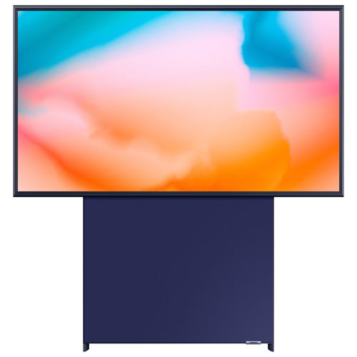 Open Box - Samsung The Sero 43" 4K UHD HDR QLED Tizen Smart TV (QN43LS05BAFXZC)  - Navy Blue