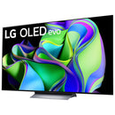 LG 4K UHD HDR OLED webOS Evo ThinQ AI Smart TV (OLED65C3PUA) - 2023 - Open Box