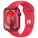 Apple Watch Series 9 (GPS + Cellular) 45mm (PRODUCT)RED Aluminum Case with (PRODUCT)RED Sport Band  - Open Box New - a Year Apple warranty