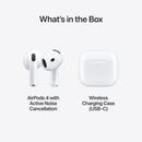 Brand New - Apple AirPods 4 Active Noise Cancellation In-Ear Wireless Earbuds with USB-C Charging Case