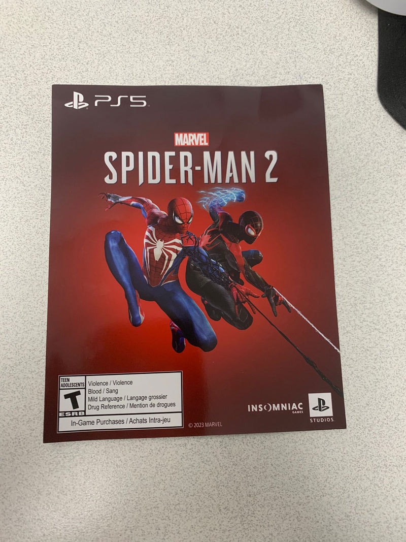 Spider-Man 2 Launch Edition (PS5) -PlayStation 5 Game