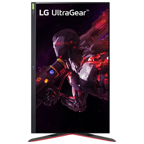 Open Box - LG UltraGear 31.5" 1440p WQHD 165Hz 1ms GTG IPS LED FreeSync Gaming Monitor (32GP83B-B) - Black