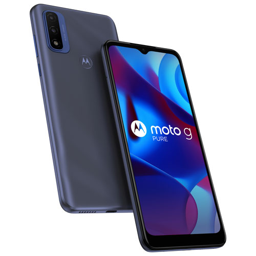 Motorola Moto G Pure 32GB Unlocked | Deep Indigo - Brand New