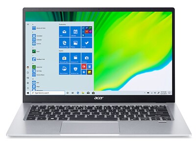 Acer Swift (SF114-33-C5PY) 14" Laptop with Intel® N4020, 128GB SSD, 4GB RAM & Windows 10 Home in S Mode - Silver