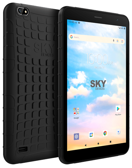 Brand New - Sky Devices Elite T8 Plus Android 11 Tablet with Protective Case 32GB - Dark Gray