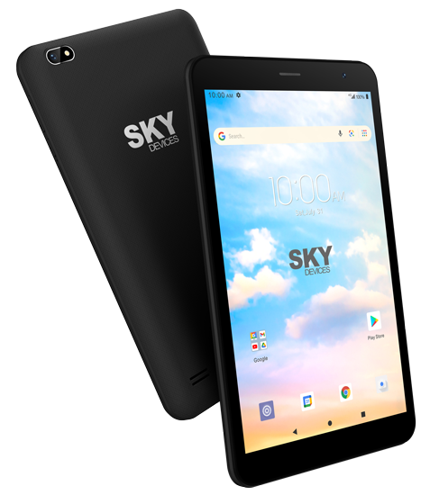 Brand New - Sky Devices Elite T8 Plus Android 11 Tablet with Protective Case 32GB - Dark Gray